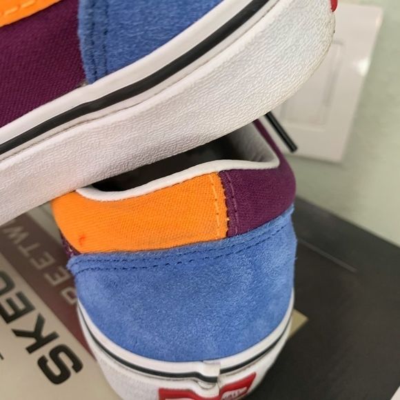 NWOT Van’s Old Skool Grape Juice & Bright Marigold - Picture 6 of 8